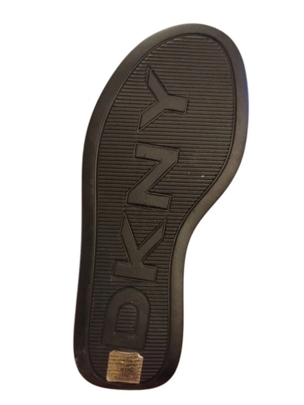 DKNY Pen Logo SlipOn Slide Platform Mule Wedge Sandals